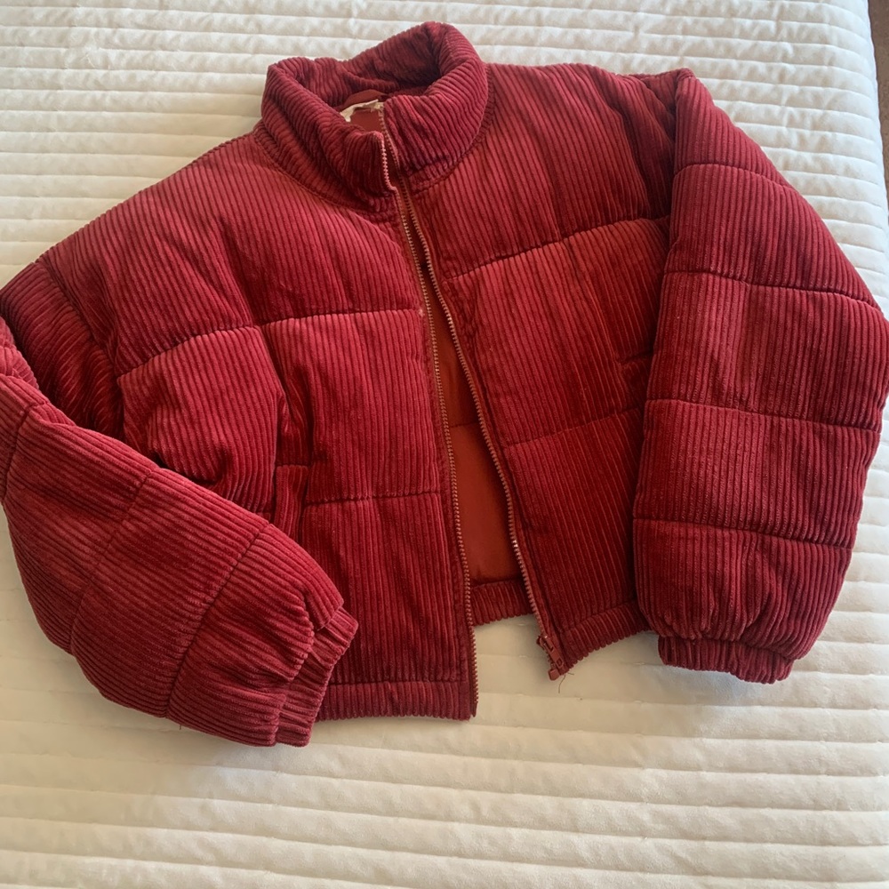 ❤️L.A. Hearts cropped corduroy puffer coat❤️